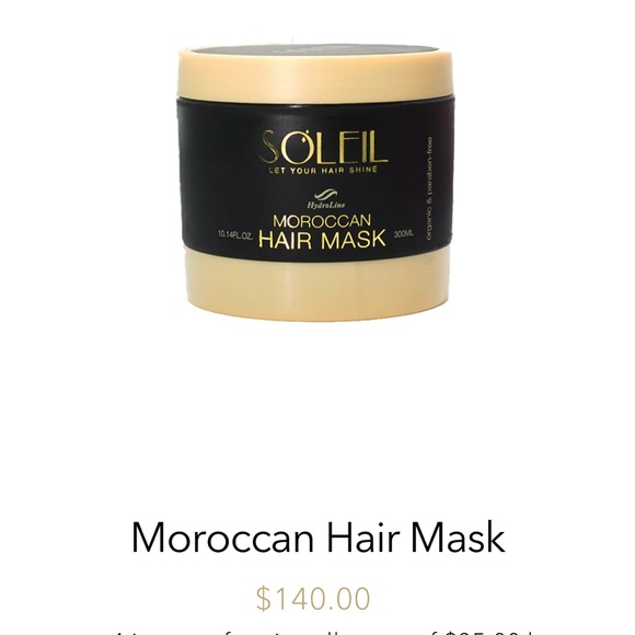 Soleil Moroccan Hair Mask - Picture 5 of 6